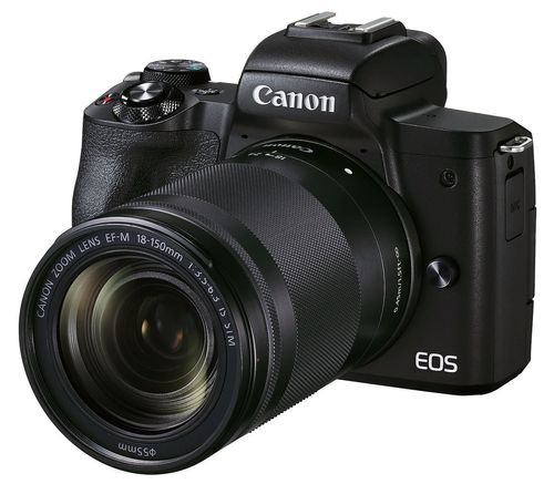 купить Фотоаппарат беззеркальный Canon EOS M50 Mark II + 18-150 f/3.5-6.3 IS STM Black в Кишинёве 