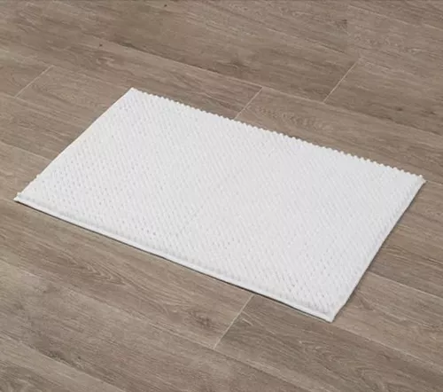 cumpără Covoraș de baie Tendance 55726 50x80cm cu bile, microfibra, alb în Chișinău 