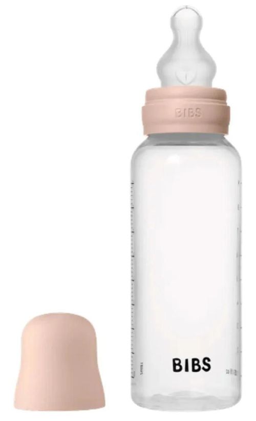 купить Поильник BIBS 50171244 Biberon din plastic anticolici Blush cu tetina din silicon 3+ luni, 270 ml в Кишинёве 