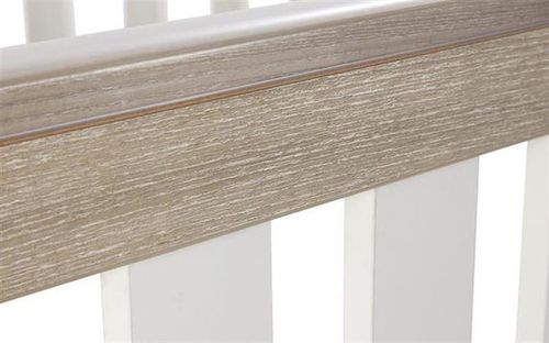 купить Кроватка Tutti Bambini 211037/1135 3 in 1 Modena White & Oak в Кишинёве 