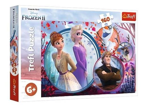 купить Головоломка Trefl 15374 Puzzle 160 Sister Adventure Frozen 2 в Кишинёве 