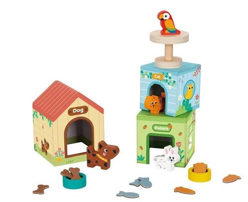 купить Игрушка Huanger (52619) Set Casute pentru animale HP060 в Кишинёве 