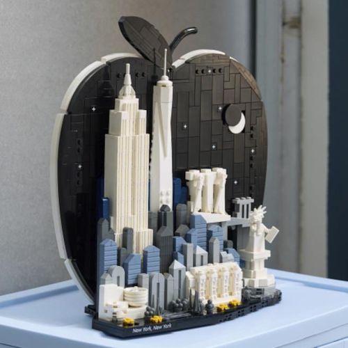 купить Конструктор Lego 21066 Architecture New York. Marele Măr в Кишинёве 