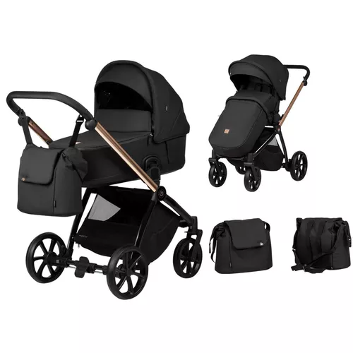 cumpără Сărucior pentru copii Tutis 2in1 MIO PLUS Black Edition 2/1-Rose Gold 292 (1352292) în Chișinău 