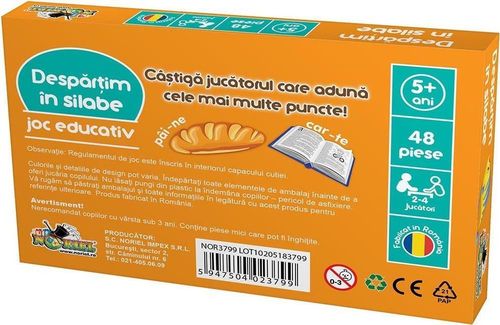 cumpără Puzzle Noriel NOR3799 Games Despartim in silabe în Chișinău 