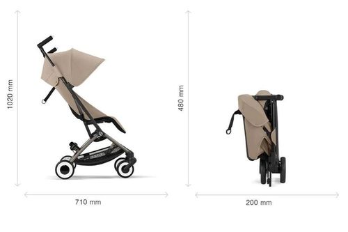 купить Детская коляска Cybex 524000211 Libelle, Fog Grey (pliabil ultracompact) в Кишинёве 