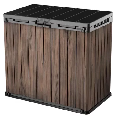 cumpără Căsuţă de grădină Keter 57682 Deco SIO Darwin 1150L, 141x82x120cm, nuc în Chișinău 