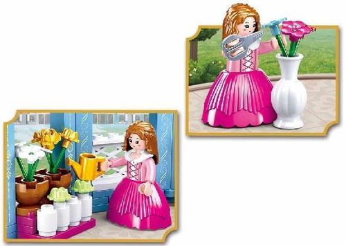 купить Конструктор Sluban B0905 Village Flower Store в Кишинёве 