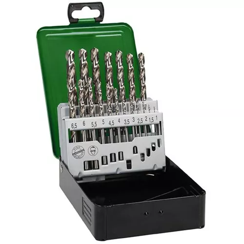 cumpără Set de tubulare, bite, duze Hitachi-Hikoki Set 19 burghii pentru metal HSS-G 1-10mm (780466) în Chișinău 