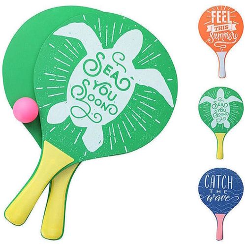 купить Теннисный инвентарь Promstore 55151 Детский теннисный набор: 2 ракетки 38 см + мяч 4 см, дерево в Кишинёве 