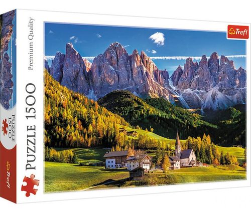 купить Головоломка Trefl 26163 Puzzle 1500 Dolomitii,Italia в Кишинёве 