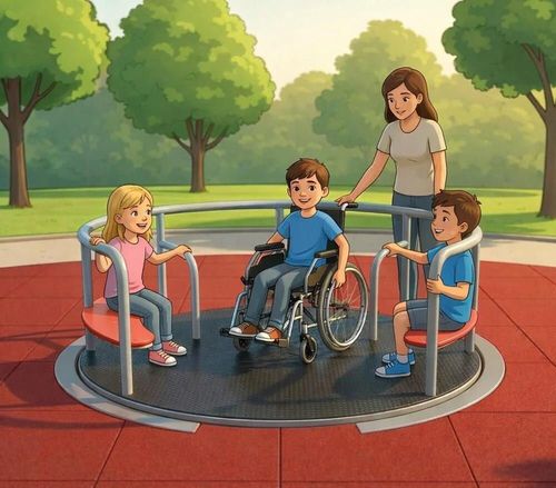 cumpără Teren de joacă PlayPark 4301 Carusel CA-01 în Chișinău 