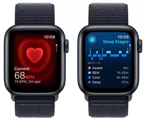 cumpără Ceas inteligent Apple Watch SE 2023 GPS 40mm Midnight MRE03 în Chișinău 