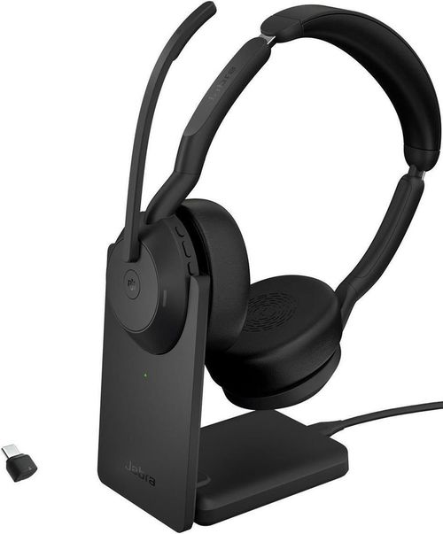 купить Наушники игровые Jabra 25599-999-889 Evolve2 55, Link380/390c MS Stereo Stand в Кишинёве 