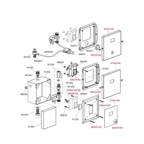 cumpără Buton rezervor WC Alcaplast ASP4 доска-сенсора писсуара металл în Chișinău 