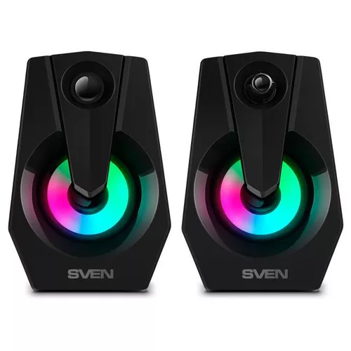 купить Колонки мультимедийные для ПК Sven 370 Black в Кишинёве 