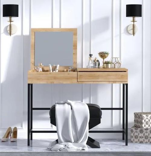 купить Туалетный столик Trendy Linda 100x45x75 см (туалетный столик) (GTR001444) в Кишинёве 