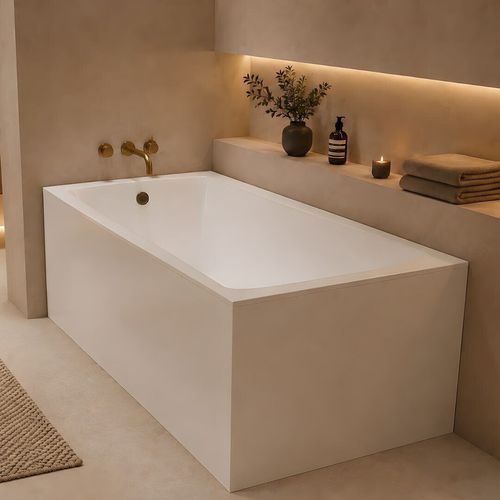 купить Ванна Bonito Home Iris 1700x700 акрил, прямоугольная в Кишинёве 