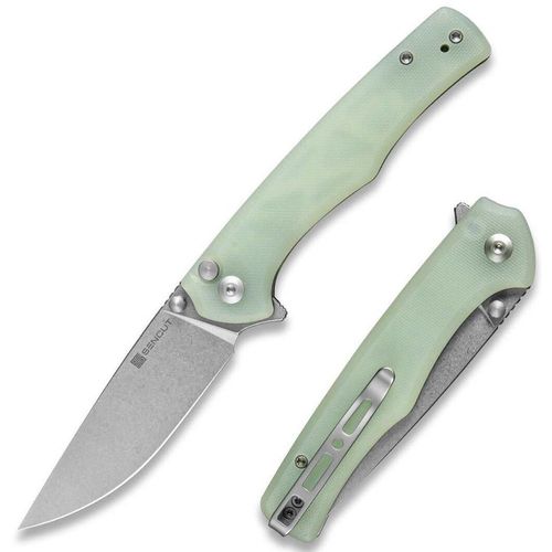 купить Нож походный Sencut S21012-1 Crowley, G10, Button Lock в Кишинёве 