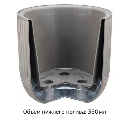 купить Цветочный горшок Idea М3262 Ramona D220mm, 3.7L, cu insertie в Кишинёве 