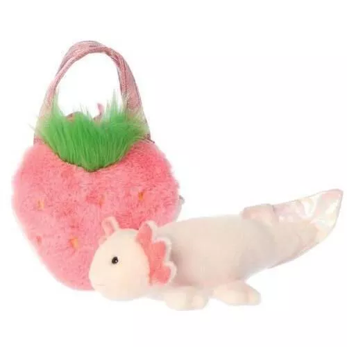 cumpără Jucărie de pluș Fancy Pals 220206C Strawberry Axolotl, 20cm în Chișinău 