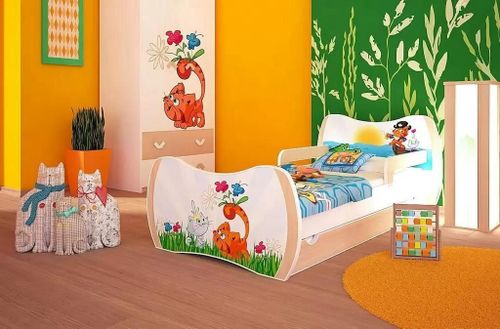cumpără Set de mobilier pentru copii Happy Babies Dream 16 (White/Light Pear) în Chișinău 