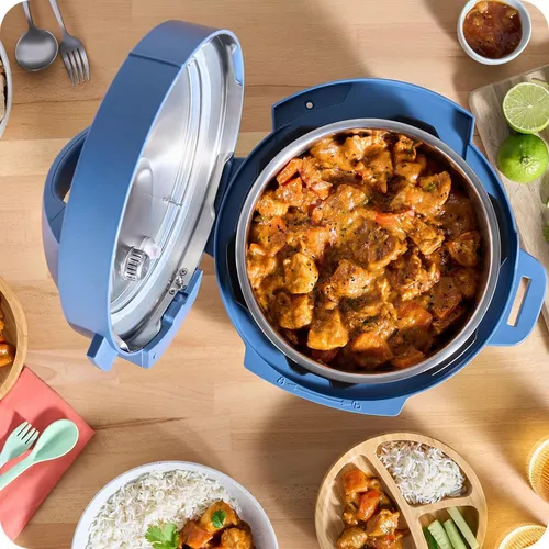 купить Мультиварка-скороварка InstantPot Classic 5.7L Daydream Blue, 112-0042-01-UKEU в Кишинёве 