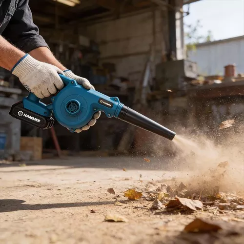 cumpără Suflantă de aer Hammer 40919 cu acumulator Li-Ion, 21V, 35 m/s, Bag 500 ml în Chișinău 