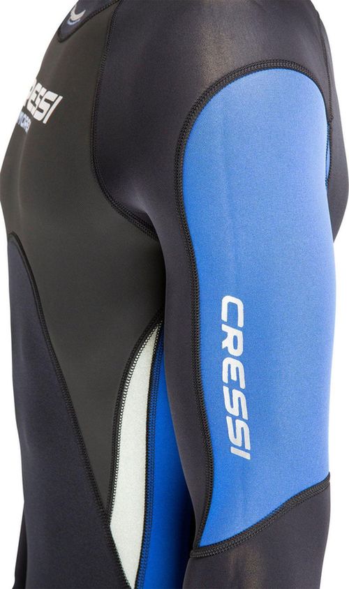 купить Аксессуар для плавания Cressi-Sub Morea Wetsuit (Bărbați) 3mm Black/Blue 2xl/6 (Lu476006) в Кишинёве 