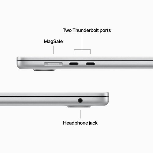 купить Ноутбук Apple MacBook Air 15.0 M2 10c/8g 512GB Silver MQKT3RU/A в Кишинёве 