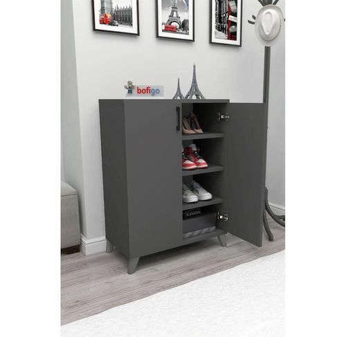 купить Полка для обуви Bofigo 12-40-08 Anthracite в Кишинёве 