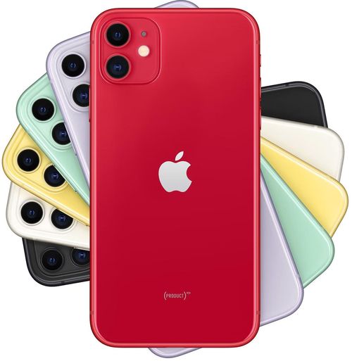 cumpără Smartphone Apple iPhone 11 128Gb (PRODUCT) RED MWM32/MHDK3 în Chișinău 