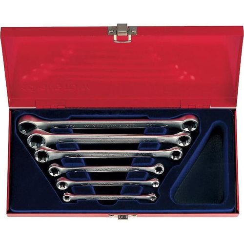 cumpără Cheie fixă King Tony 1406PR ключи Е-типа 6 пр. от E6 до E24 (метал.ящик) în Chișinău 