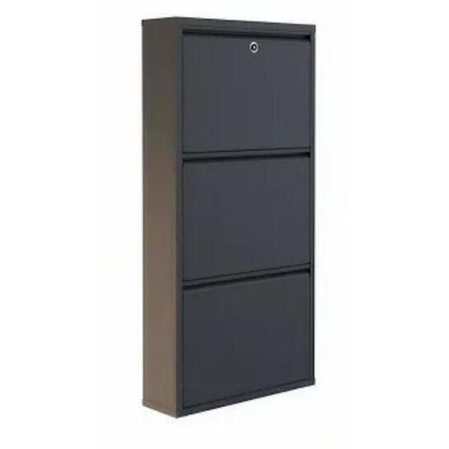 купить Полка для обуви Trendy Locking 3 Piece Metal-Anthracite, 50x103x15cm в Кишинёве 