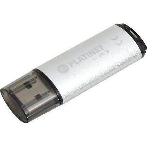 купить Флеш память USB Platinet Pendrive X-Depo 64GB Silver (43613) в Кишинёве 