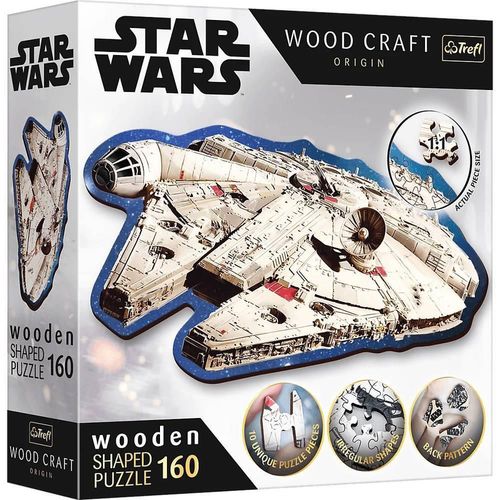 cumpără Puzzle Trefl 20189 Puzzle- 160- Millennium Falcon / Lucasfilm Star Wars, 60027 în Chișinău 