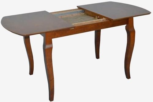 купить Комплект стол и стулья Evelin di Costacurta стол HV-29V Burnish Oak + 4 стула GLORIA Burnish/Ekea12 Dark Brown в Кишинёве 
