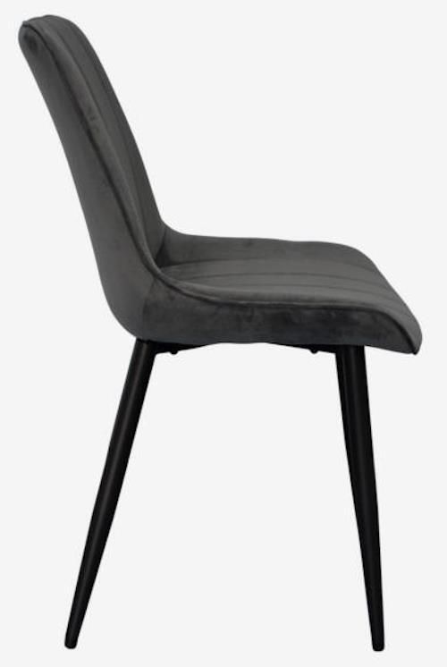 купить Комплект стол и стулья Evelin di Costacurta стол DT 404-3B + 3 стула YTC-055B Dark grey в Кишинёве 