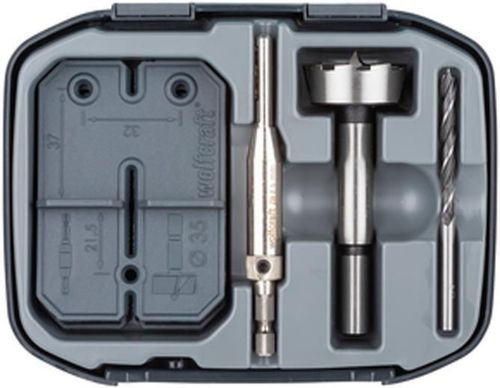 cumpără Burghiu Wolfcraft Set de gaurire pentru balamale 35mm 4656000 în Chișinău 