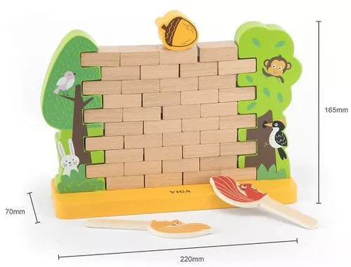 купить Головоломка miscellaneous 5386 Joc de masa din lemn Perete de caramida 44566 в Кишинёве 