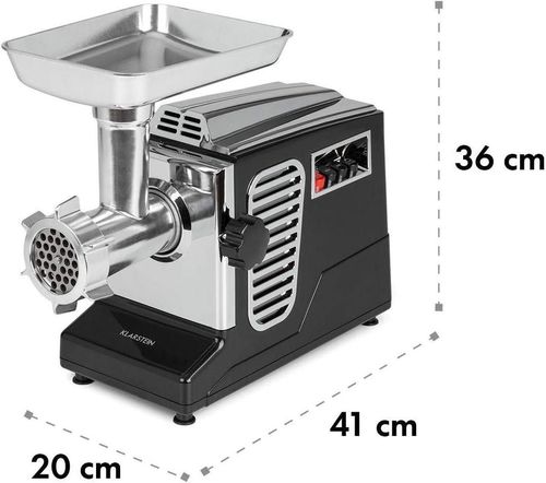 купить Мясорубка электрическая Klarstein Kraftprotz Black в Кишинёве 