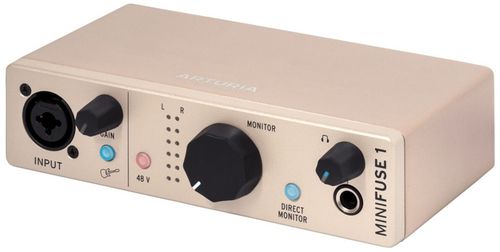 cumpără Accesoriu p/u instrumente muzicale Arturia Interfata MiniFuse1 Champagne în Chișinău 