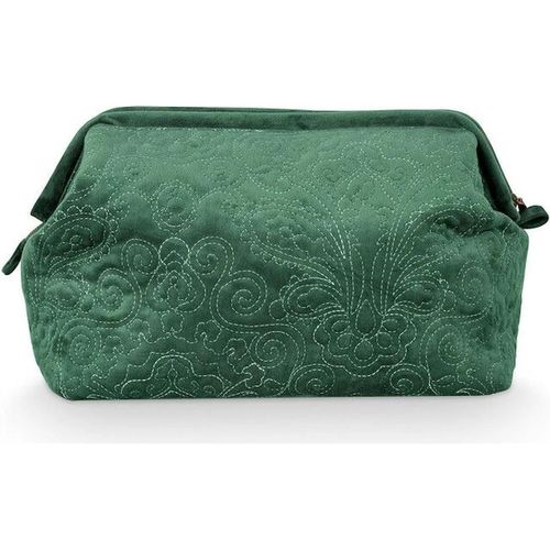 купить Несессер/косметичка Pip Studio 51.274.175 Cooper Cosmetic Purse Extra Large Velvet Quiltey Days Green Green в Кишинёве 
