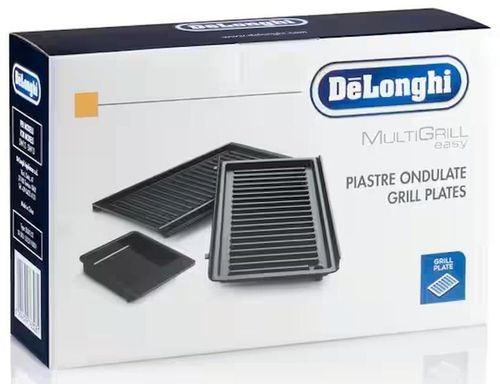 купить Аксессуар для грилей-барбекю DeLonghi DLSK153 2Grill plates for SW12 в Кишинёве 