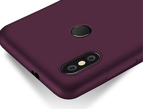 купить 730011 Husa Screen Geeks Touch Xiaomi Redmi Note 5 Pro TPU, Wine Red (чехол накладка в асортименте для смартфонов Xiaomi, силикон) в Кишинёве 