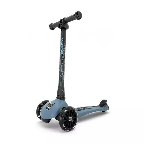 cumpără Trotinetă Scoot&Ride 96347 Highway Kick 3 Led Steel în Chișinău 