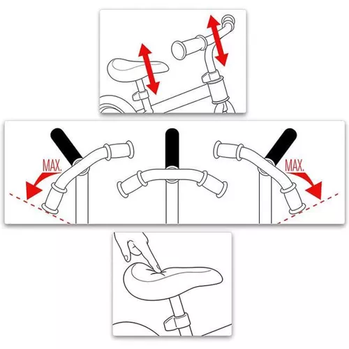 купить Велосипед Stamp C862006 Bicicleta fara pedale Minnie, 44105 в Кишинёве 