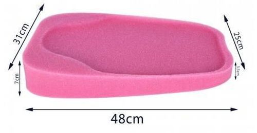 купить Аксессуар для купания Sevi Bebe 159-2 Матрасик для ванной розовый в Кишинёве 