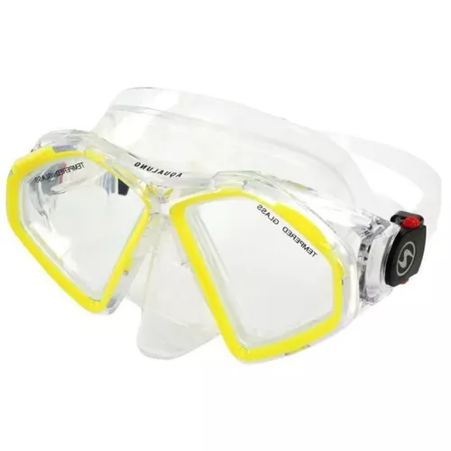 cumpără Accesoriu pentru înot AquaLung Masca scufundare HAWKEYE SN A Transp / Yellow în Chișinău 