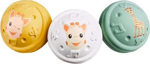 купить Погремушка Sophie la Girafe 010504 Set 3 mingi zornaitoare в Кишинёве 